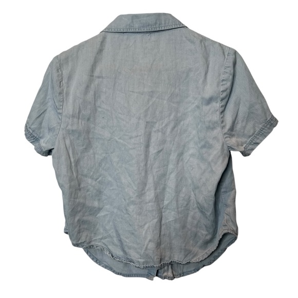 FRAME Short Sleeve Button-Up Shirt - Size Medium - Picture 2 of 2